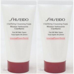 BOGO BUNDLE! Shiseido Mini Clarifying Cleansing Foam Face Washes